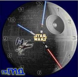 Screen Star Clock